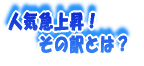 �ǂ����Ă���Ȃ� �@�@�@�l�C������́H 